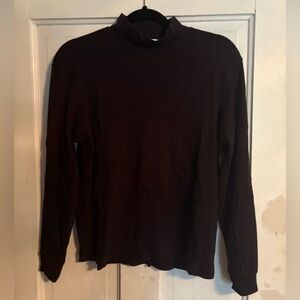 Talbots Dark Brown Turtleneck Sweater